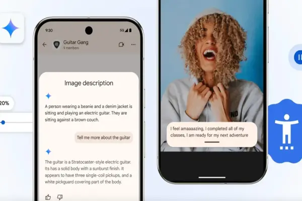 Google Gemini giúp người dùng gặp vấn đề về thị lực và thính giác lướt web dễ dàng hơn